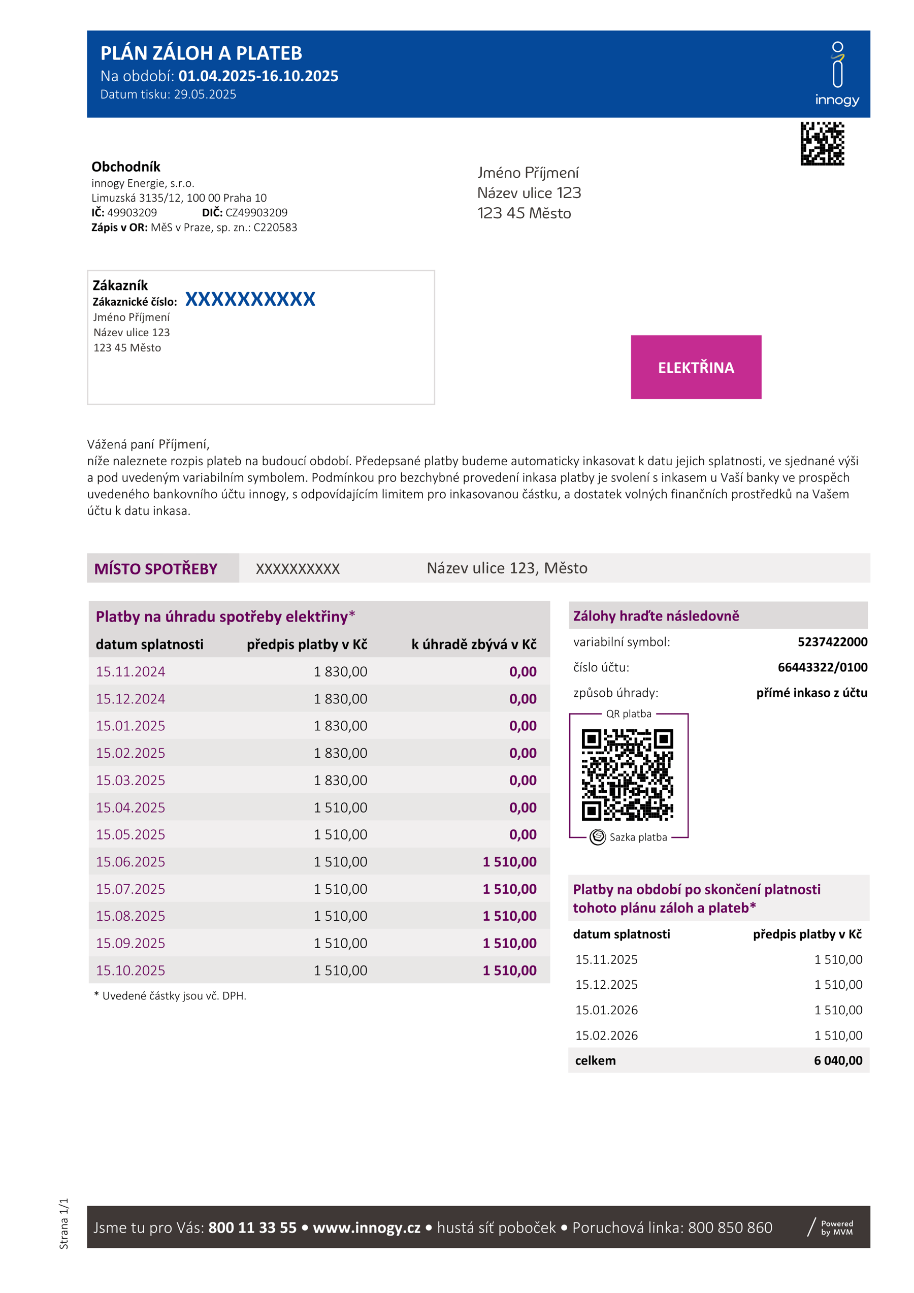 Průvodce fakturou pro domácnosti - elektřina s nedoplatkem - strana 5 z 7