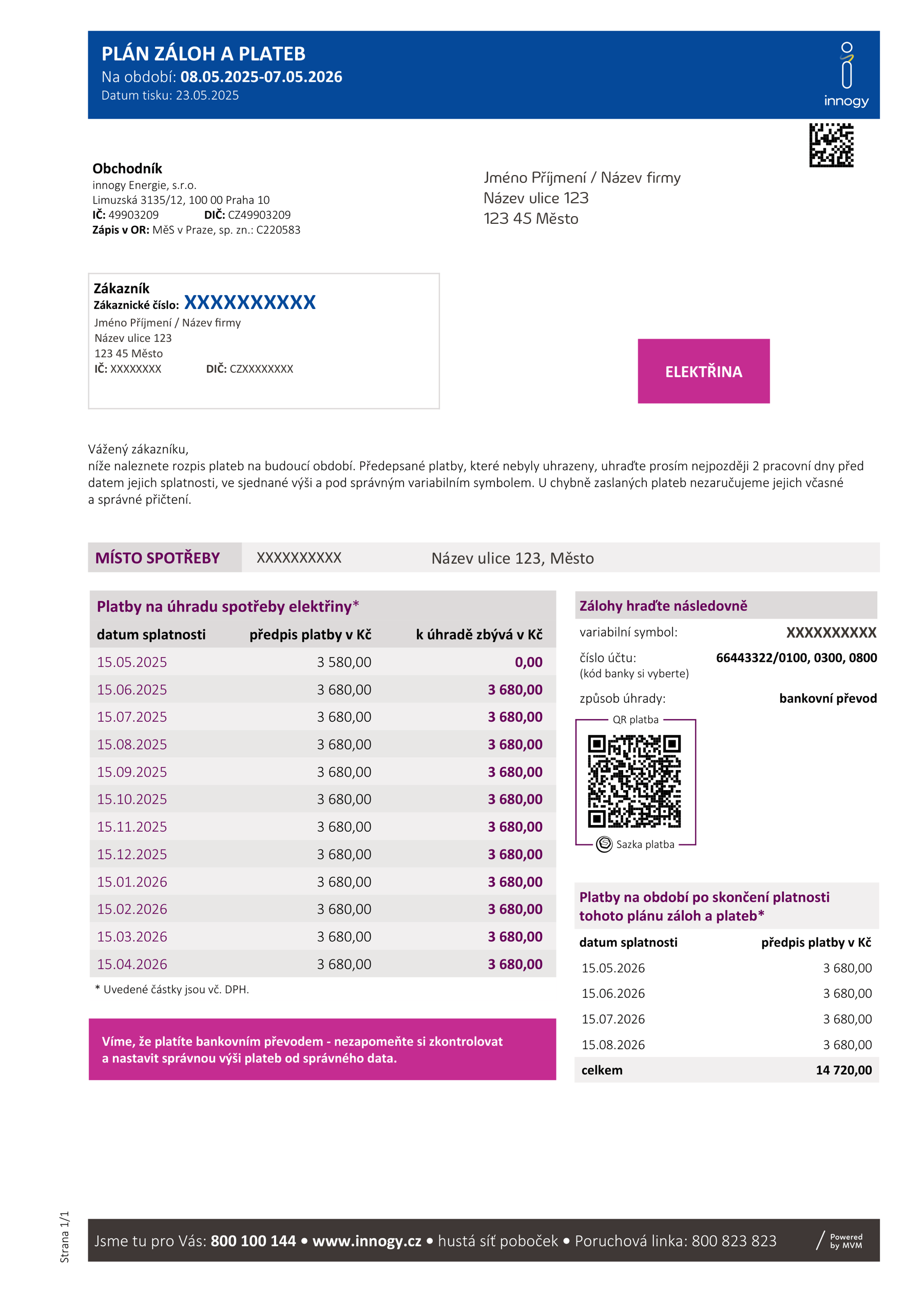 Průvodce fakturou pro podnikatele - elektřina s nedoplatkem - strana 5